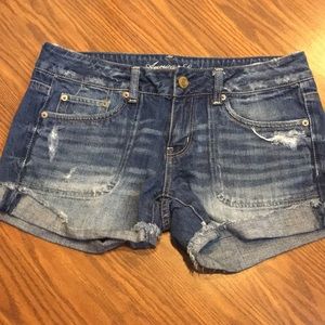 American Eagle jean shorts